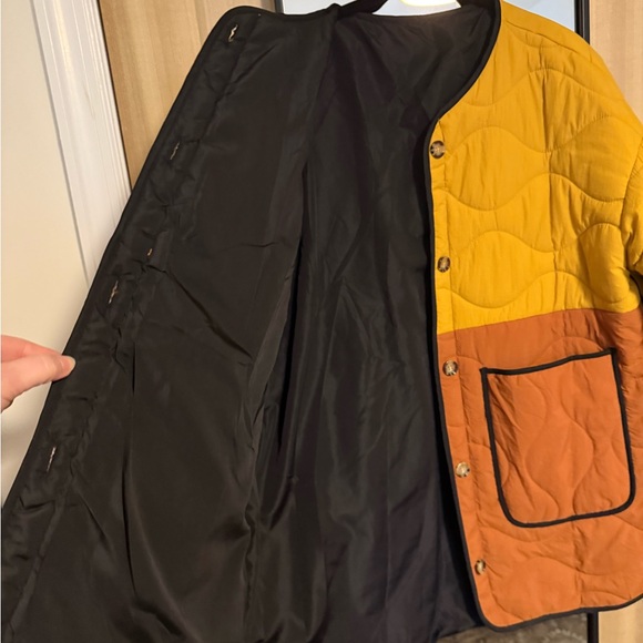 Color block chore jacket - Picture 2 of 4